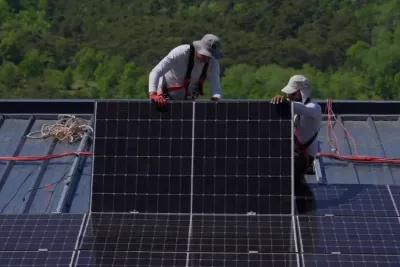Installation photovoltaique pour un exploitant agricole