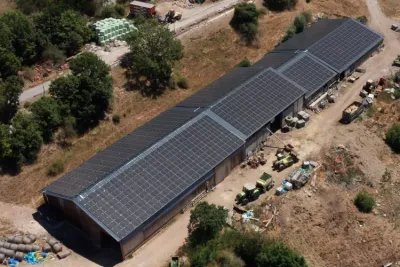 Toiture agricole dans le Var