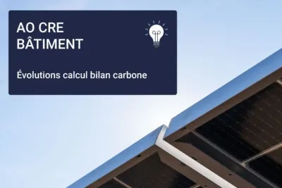 Dès septembre 2024, le calcul du bilan carbone CRE Bâtiment évolue : palier maximal à 740 kgCO2eq/kWc et une note progressive si ECS plus faible.