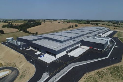 Plateforme logistique de baziege lidl 